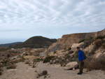 Grupo Mineralógico de Alicante.    Canteras de yeso las Viudas. La Alcoraia. Alicante  