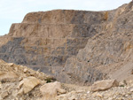 Grupo Mineralógico de Alicante.Cantera de Áridos Holcin. Busot. Alicante