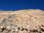 Grupo Mineralógico de Alicante.   Canteras de yeso las Viudas. La Alcoraia. Alicante  