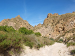 Grupo Mineralógico de Alicante.Paraje los Terreros. Valle de Ricote.Ojós. Murcia.