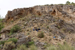 Grupo Mineralógico de Alicante.  Exolotaciones de áridos y yeso. Cabezo del Polavar. Villena. Alicante  