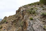Grupo Mineralógico de Alicante.    Exolotaciones de áridos y yeso. Cabezo del Polavar. Villena. Alicante  
