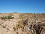 Grupo Mineralógico de Alicante. Explotaciones de yesos. Loma de las Indias. La Alcoraia. Alicante