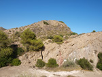 Grupo Mineralógico de Alicante.  Explotaciones de yesos. Loma de las Indias. La Alcoraia. Alicante 