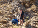 Grupo Mineralógico de Alicante. Exolotaciones de áridos y yeso. Cabezo del Polavar. Villena. Alicante