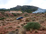 Grupo Mineralógico de Alicante. Afloramiento del Keuoer de Loma Badá. Petrer. Alicante