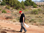 Grupo Mineralógico de Alicante. Afloramiento del Keuoer de Loma Badá. Petrer. Alicante