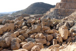 Grupo Mineralógico de Alicante. Explotación deáridos de Holcin. Busot. Alicante