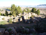 Grupo Mineralógico de Alicante.  Explotación la Fuentecilla. Cabezo Polovar. Villena. Alicante 