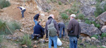 Grupo Mineralógico de Alicante. Explotación la Fuentecilla. Cabezo Polovar. Villena. Alicante