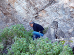 Grupo Mineralógico de Alicante. Explotación la Fuentecilla. Cabezo Polovar. Villena. Alicante