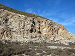 Grupo Mineralógico de Alicante. Explotación la Fuentecilla. Cabezo Polovar. Villena. Alicante