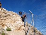 Grupo Mineralógico de Alicante. Explotación la Fuentecilla. Cabezo Polovar. Villena. Alicante