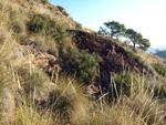 Grupo Mineralógico de Alicante.  Minería de hierro. Aigues de Busot. Alicante 