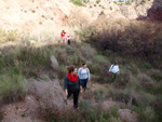 Grupo Mineralógico de Alicante. Paraje Barranco de Ojos. Aspe.  Alicante