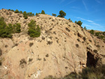 Grupo Mineralógico de Alicante. Paraje Barranco de Ojos. Aspe.  Alicante