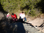 Grupo Mineralógico de Alicante. Paraje Barranco de Ojos. Aspe.  Alicante