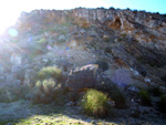 Grupo Mineralógico de Alicante. Cabezo Polovar. Villena.  Alicante