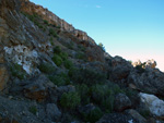 Grupo Mineralógico de Alicante. Cabezo Polovar. Villena.  Alicante