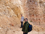 Grupo Mineralógico de Alicante.  Gravera del Barraquero, Hoya Redonda, Enguera, Comarca Canal de Navarrés, Valencia  