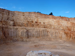 Grupo Mineralógico de Alicante. Gravera del Barraquero, Hoya Redonda, Enguera, Comarca Canal de Navarrés, Valencia 