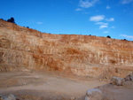 Grupo Mineralógico de Alicante. Gravera del Barraquero, Hoya Redonda, Enguera, Comarca Canal de Navarrés, Valencia 