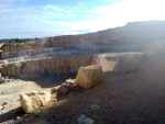 Grupo Mineralógico de Alicante. Gravera del Barraquero, Hoya Redonda, Enguera, Comarca Canal de Navarrés, Valencia 