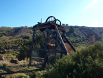 Grupo Mineralógico de Alicante. Aragonito. Minas Marúa Dolores y Catón. Paraje los Pajaritos. La Unión. Murcia  Alicante