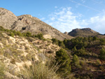 Grupo Mineralógico de Alicante. Cantera de Áridos Barranc de Cabiafic. Aigues de Busot. Alicante