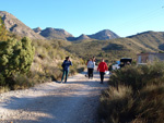 Grupo Mineralógico de Alicante. Cantera de Áridos de Holcin. Busot. Alicante