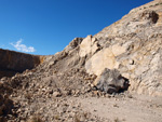 Grupo Mineralógico de Alicante. Cantera de Áridos de Holcin. Busot. Alicante