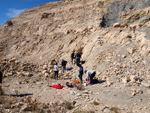 Grupo Mineralógico de Alicante. Cantera de Áridos de Holcin. Busot. Alicante