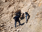 Grupo Mineralógico de Alicante. Cantera de Áridos de Holcin. Busot. Alicante