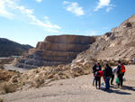 Grupo Mineralógico de Alicante. Cantera de Áridos de Holcin. Busot. Alicante