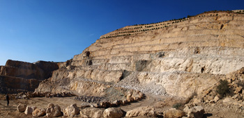Cantera de Áridos Sodira. Busot. Alicante