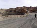 Grupo Mineralógico de Alicante.  Cantera Sierra y Lomas (Cantera Los Serranos), Cabezo Negro. Albatera. Alicante 