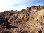 Grupo Mineralógico de Alicante.  San Valentín. Sierra Minera de Cartagena La Unión. Murcia 