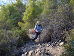 Cantera Barranco de la Mola. Sierra de Olta. Calpe. Alicante