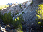 Cantera Barranco de la Mola. Sierra de Olta. Calpe. Alicante