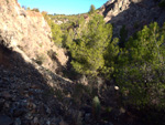 Cantera Barranco de la Mola. Sierra de Olta. Calpe. Alicante