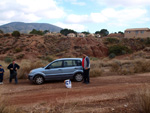 Afloramiento de Aragonito. Loma Bada. Petrer. Alicante