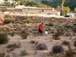 Afloramiento de Aragonito. Loma Bada. Petrer. Alicante