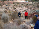 Afloramiento de Aragonito. Loma Bada. Petrer. Alicante