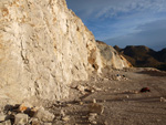 Grupo Mineralógico de Alicante.  Cantera de Áridos Sodira. Busot. Alicante 