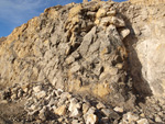 Grupo Mineralógico de Alicante.  Cantera de Áridos Sodira. Busot. Alicante 