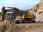 Grupo Mineralógico de Alicante.  Cantera de Áridos Sodira. Busot. Alicante 