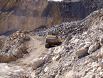 Grupo Mineralógico de Alicante.  Cantera de Áridos Sodira. Busot. Alicante 