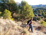 Afloramiento de marcasitas, Rambla en finca La Canyaeta Blanca, Agost, Alicante