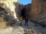 Afloramiento de marcasitas, Rambla en finca La Canyaeta Blanca, Agost, Alicante