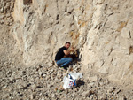 Grupo Mineralógico de Alicante.  Cantera de Áridos Sodira. Busot. Alicante 